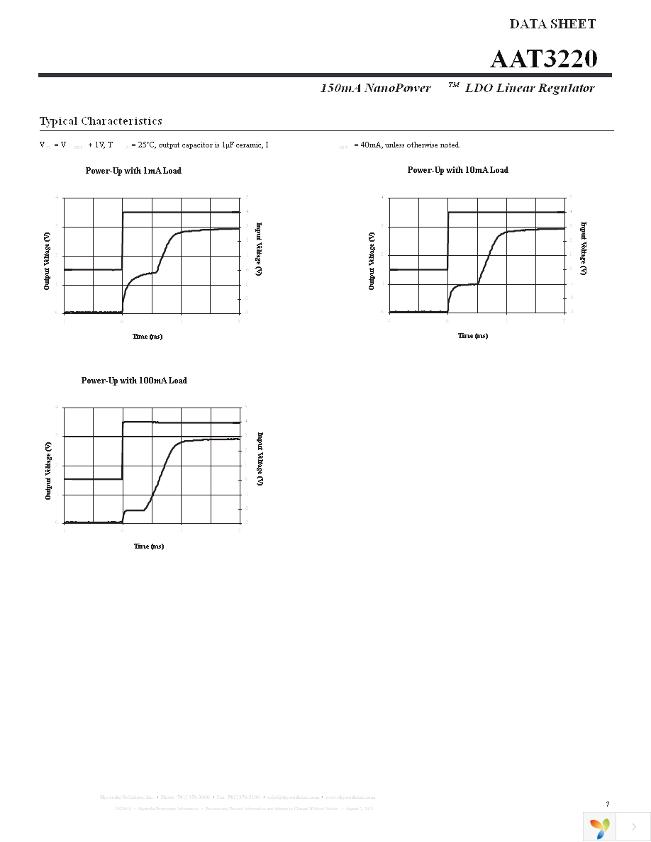 AAT3220IGY-3.3-T1 Page 7