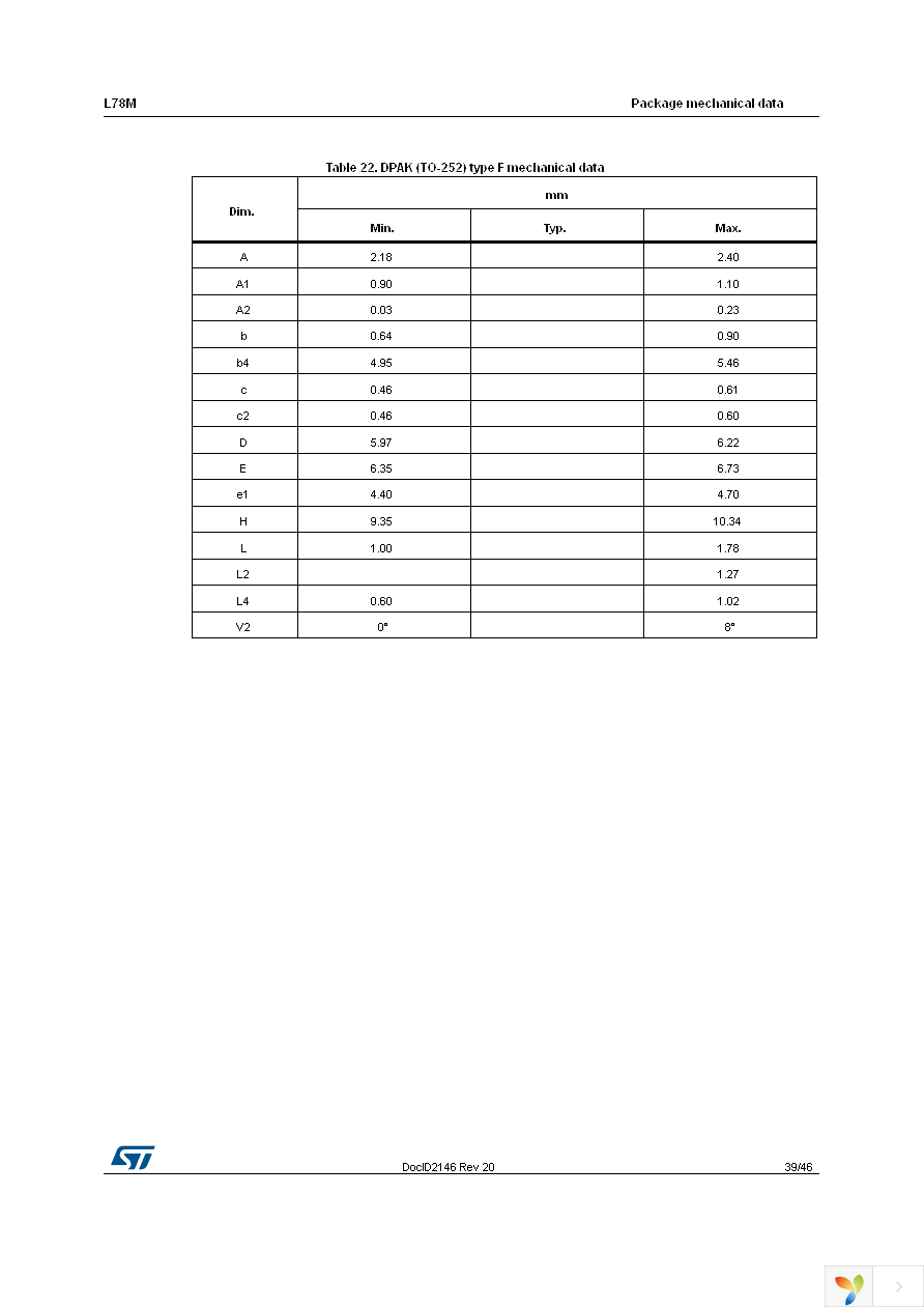 L78M05CDT-TR Page 39