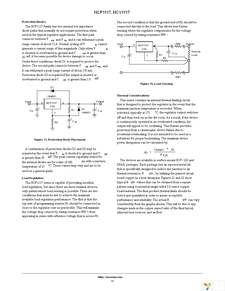 NCP1117ST50T3G Page 10