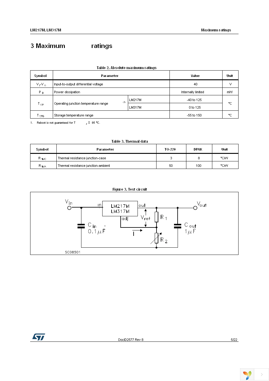 LM317MDT-TR Page 5