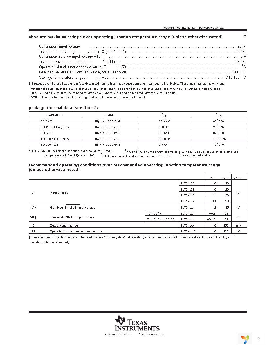 TL751L12CDR Page 3