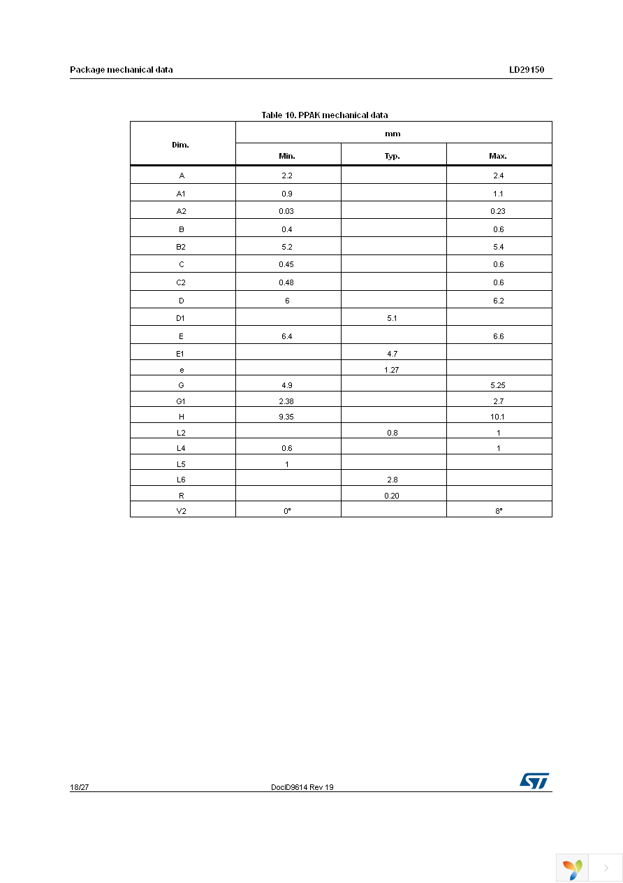 LD29150DT50R Page 18