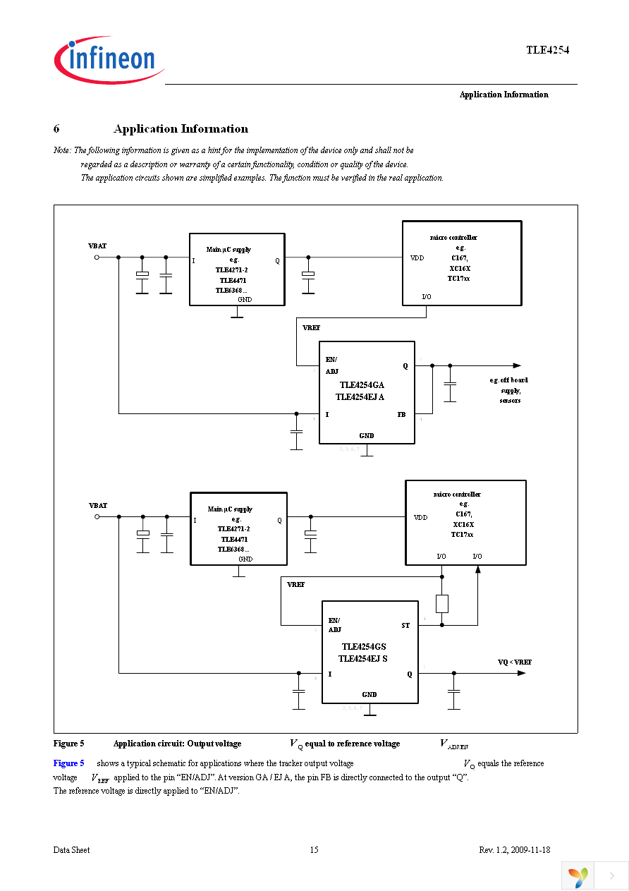 TLE4254GA Page 15