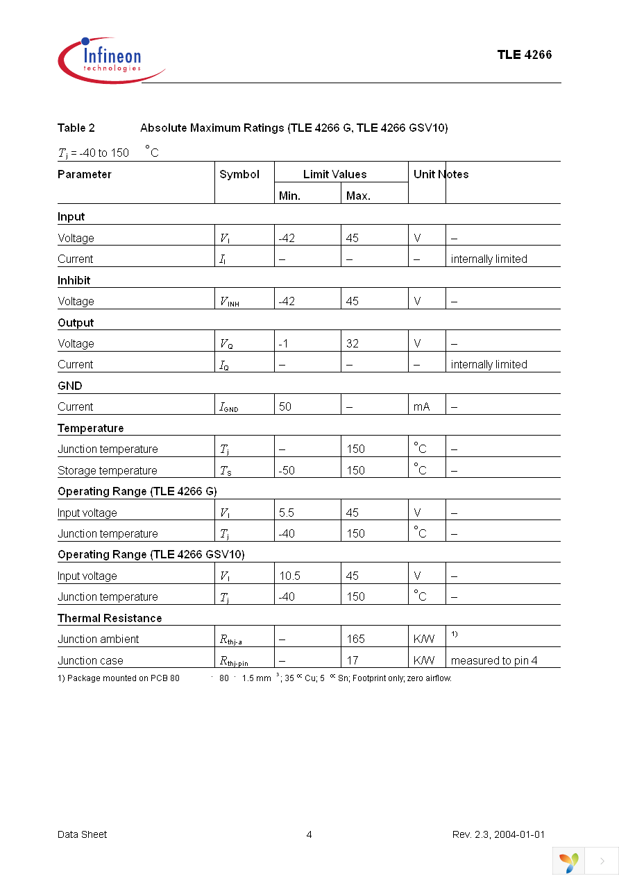 TLE4266G Page 4