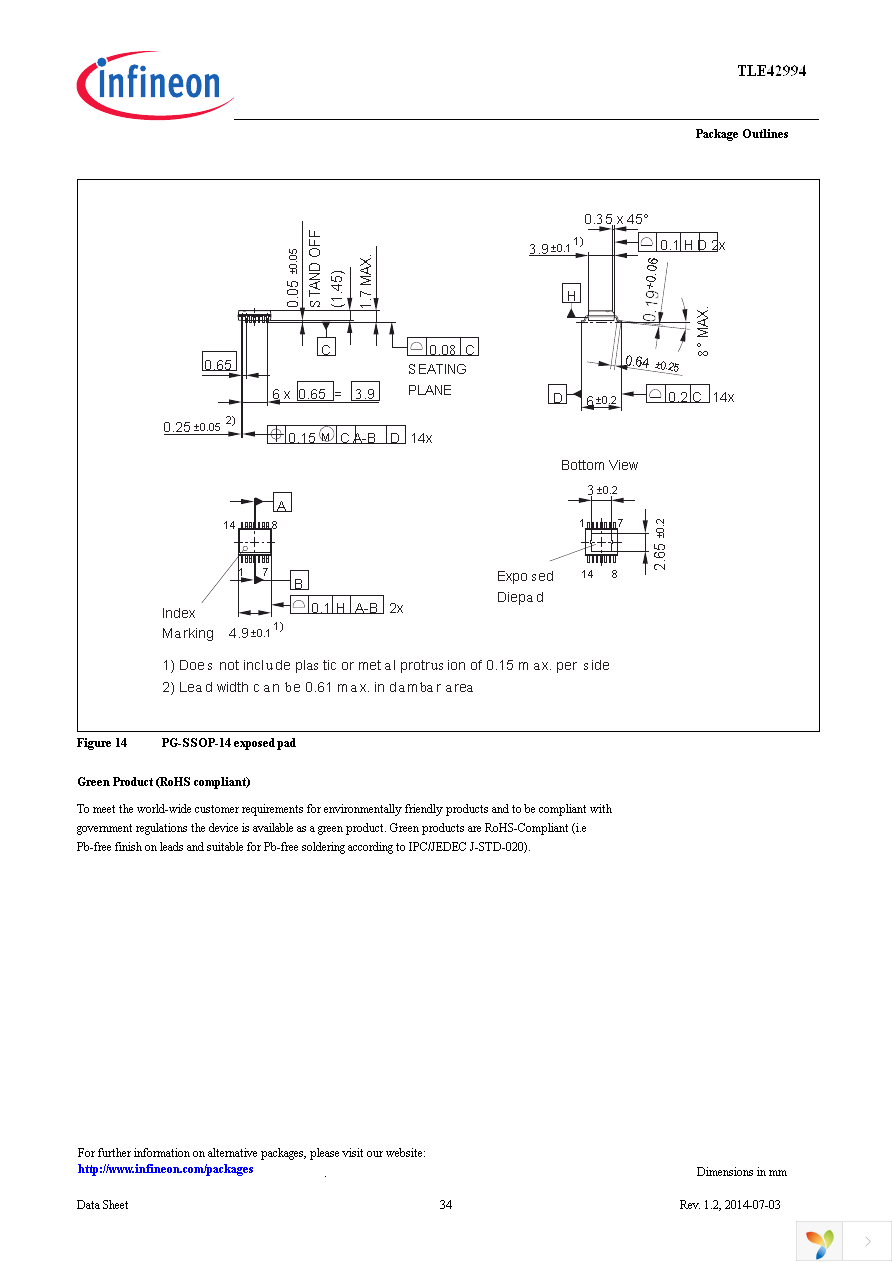 TLE42994GM Page 34