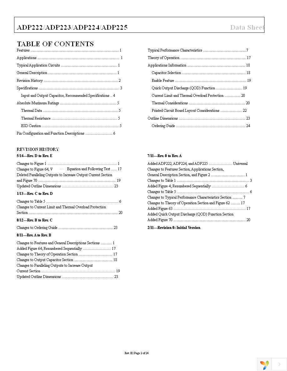 ADP225ACPZ-R7 Page 2