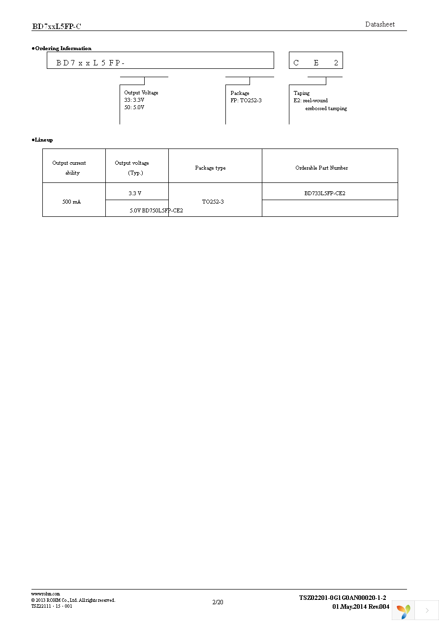 BD750L5FP-CE2 Page 2