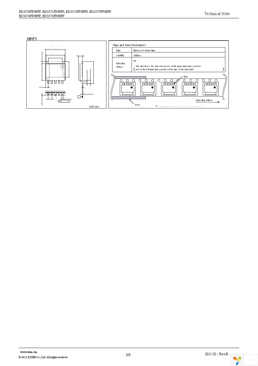 BD3571FP-E2 Page 9