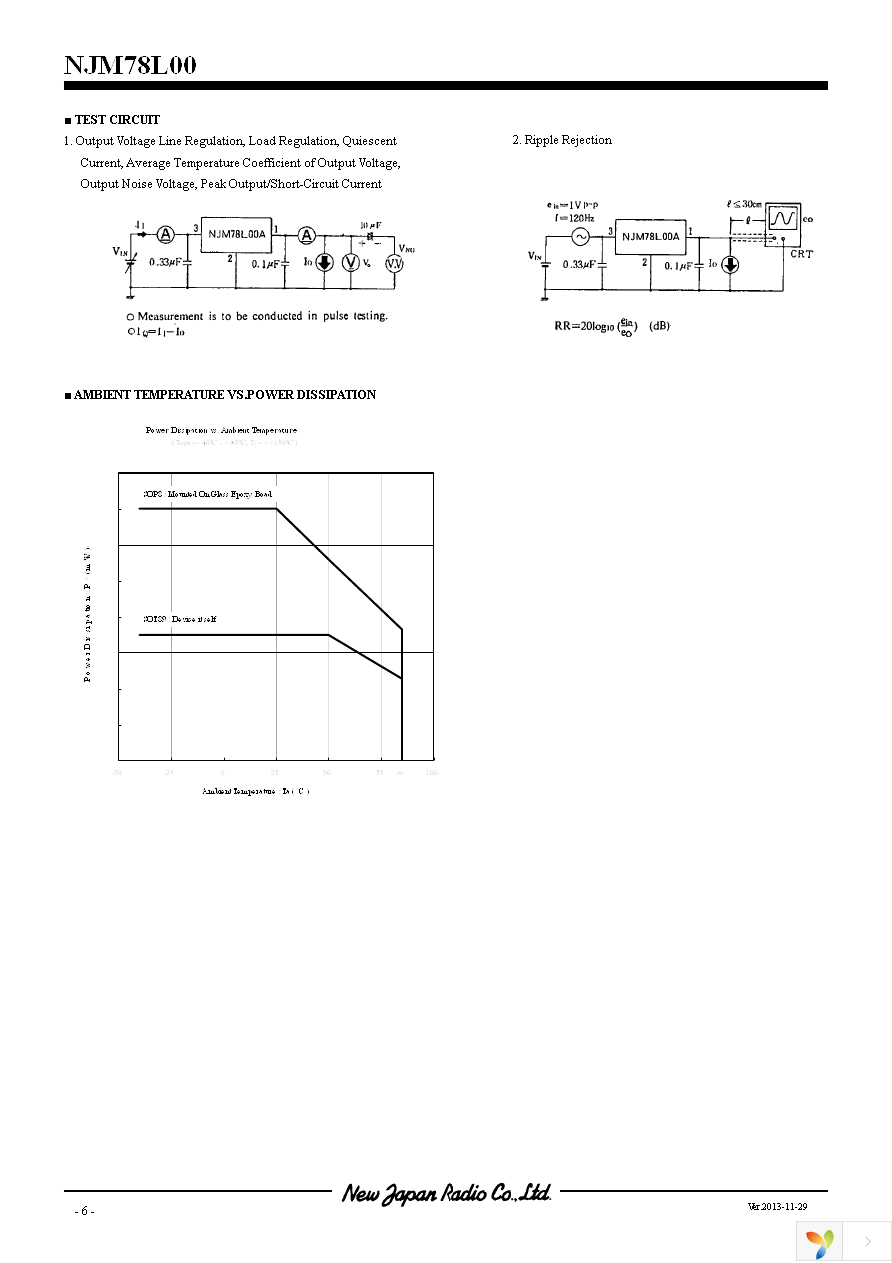 NJM78L06UA-TE1 Page 6