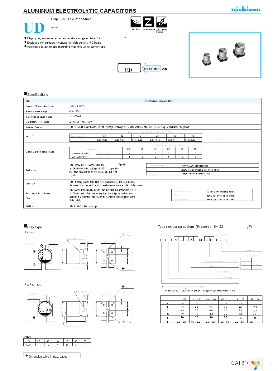 UUD1A221MCR1GS Page 1