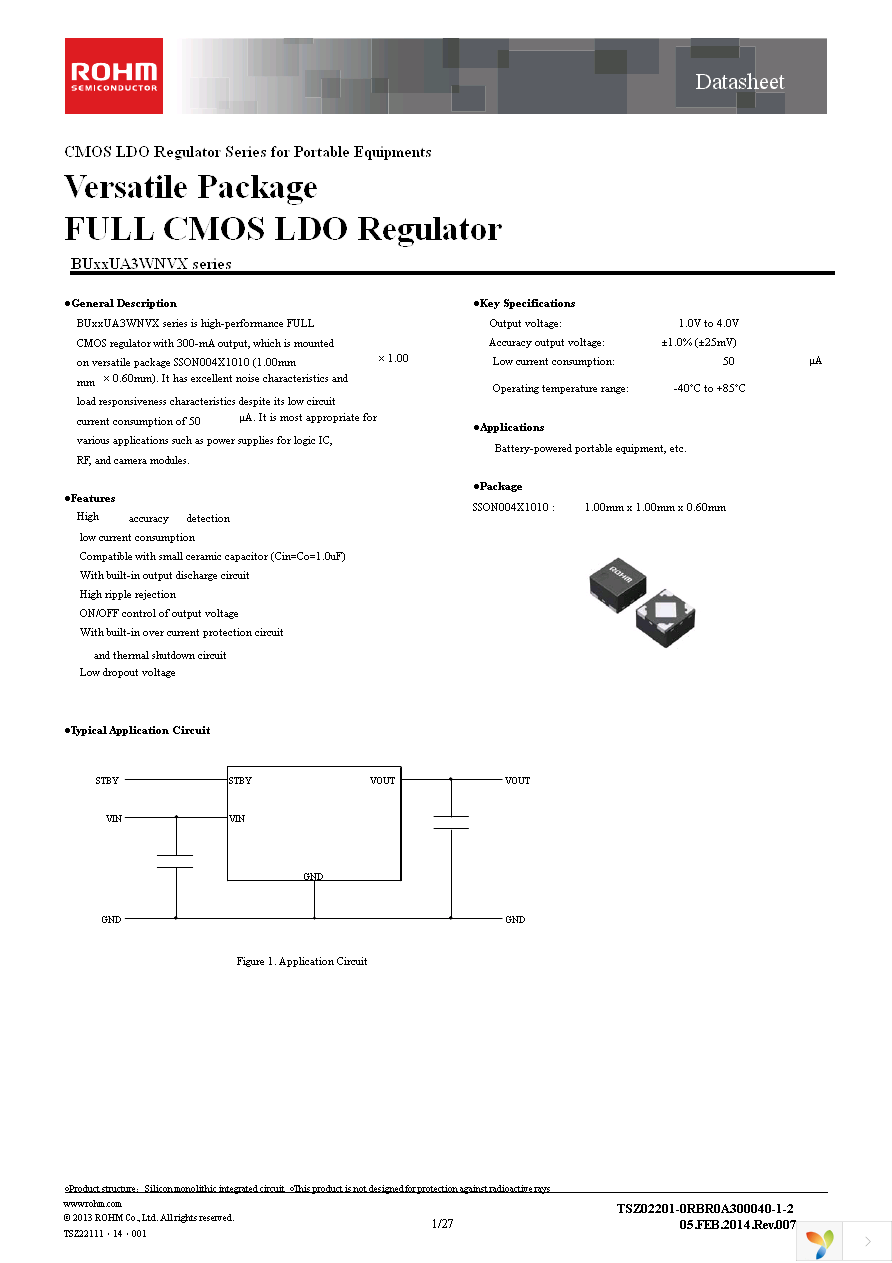 BU10UA3WNVX-TL Page 1