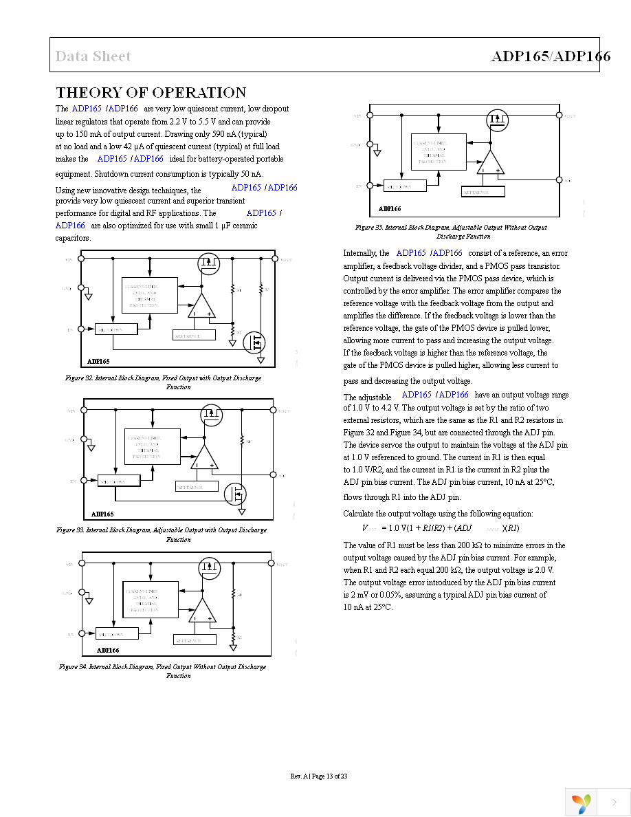 ADP165ACBZ-2.85-R7 Page 13