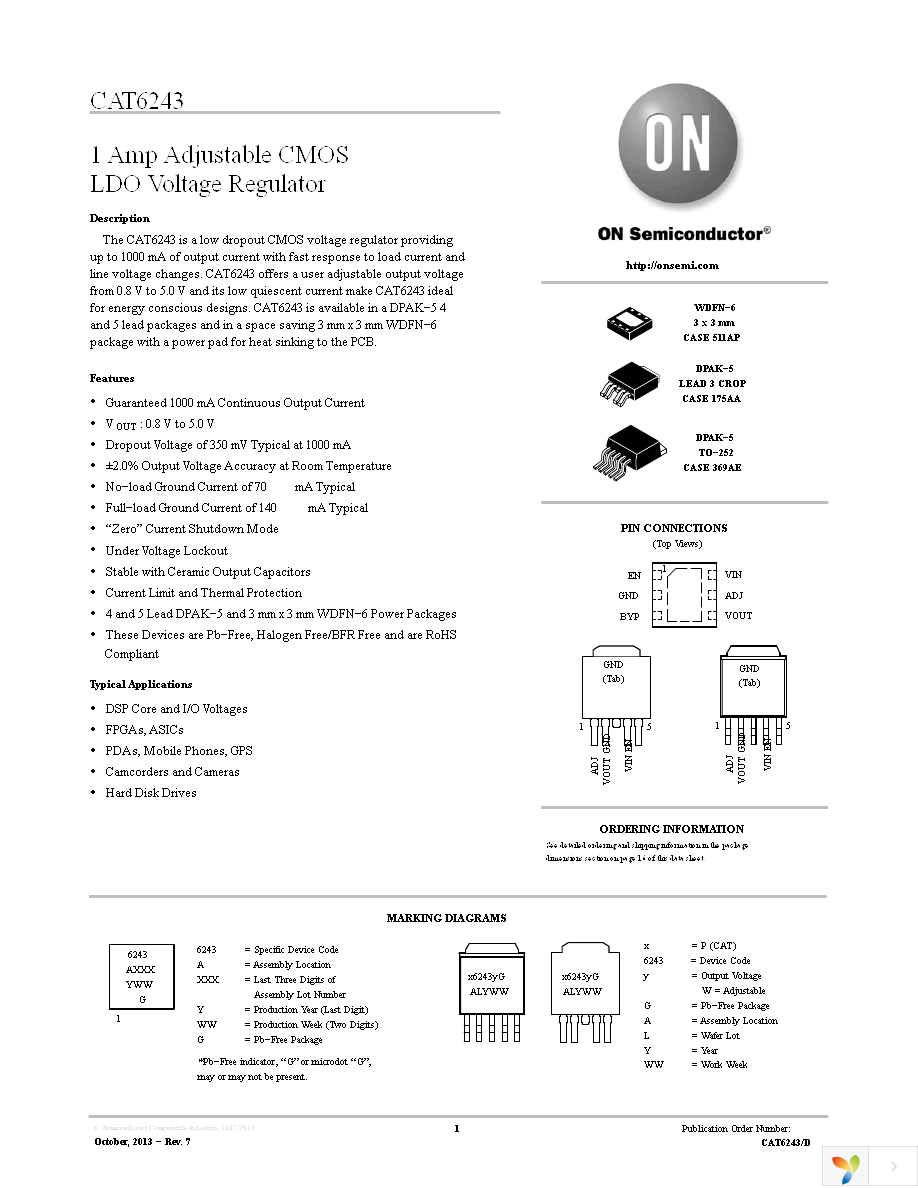 CAT6243-ADJMT5T3 Page 1