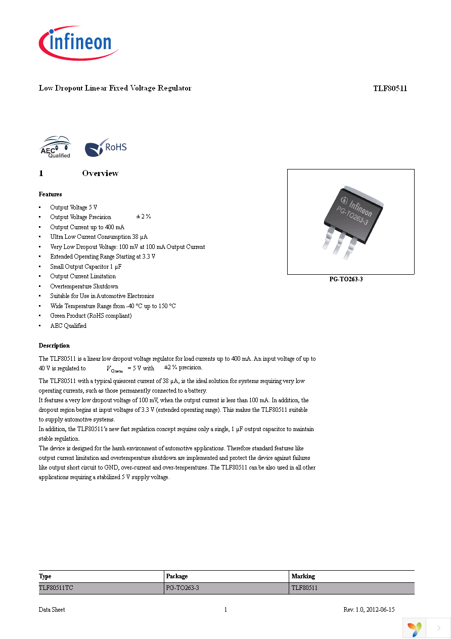 TLF80511TC Page 2