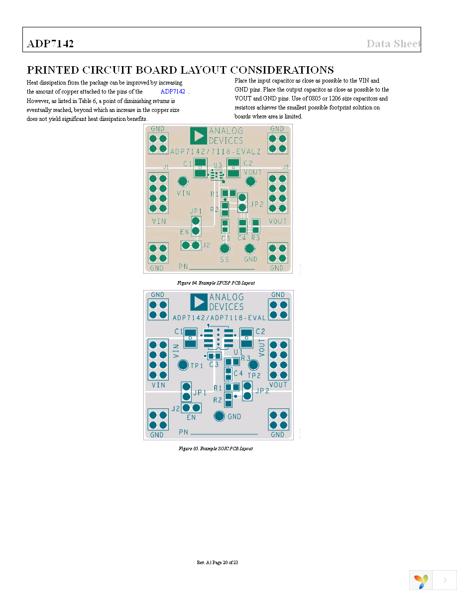 ADP7142ARDZ-R7 Page 20