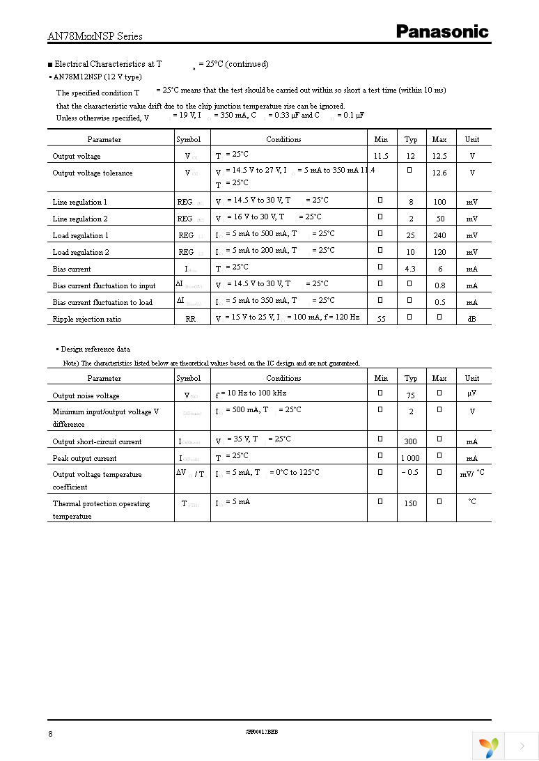 AN78M08NSPE1 Page 8