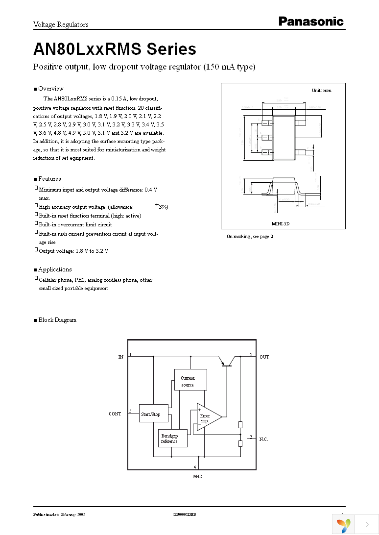 AN80L31RMSTX Page 1