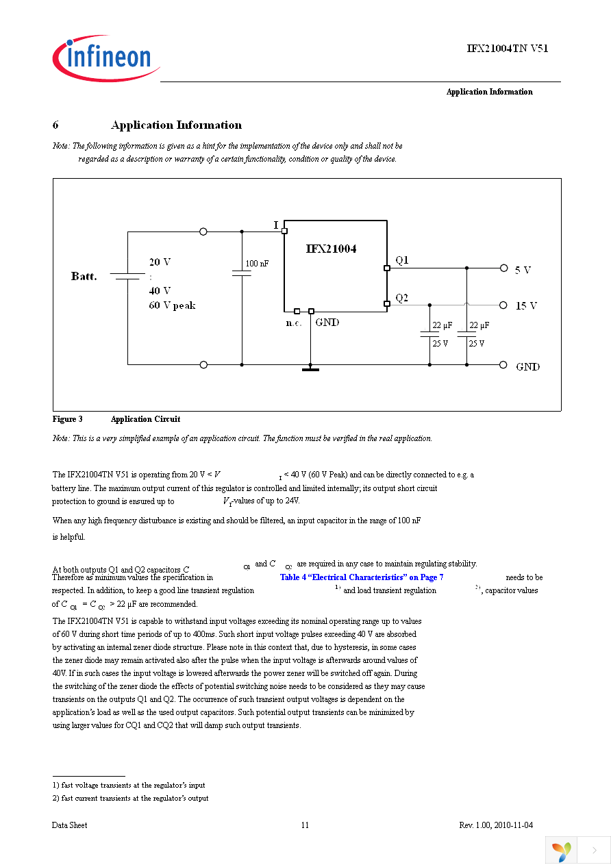 IFX21004TNV51 Page 11