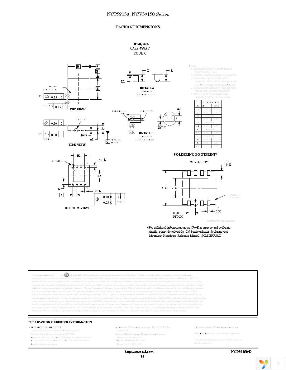 NCP59151MN50TYG Page 14