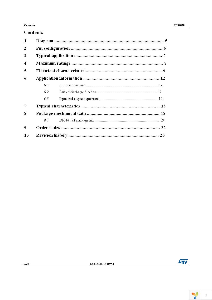 LD39020DTPU33R Page 2