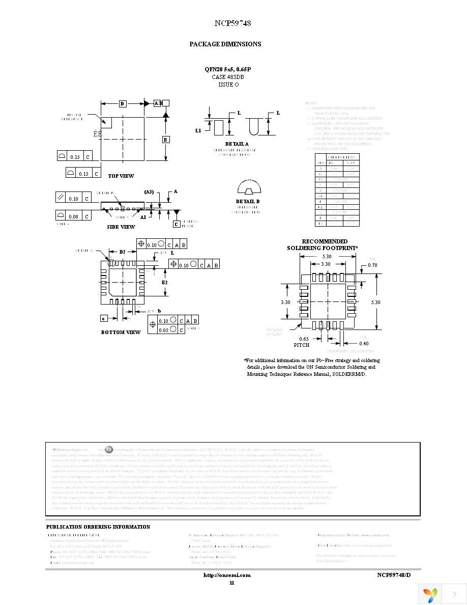 NCP59748MN1ADJTBG Page 11