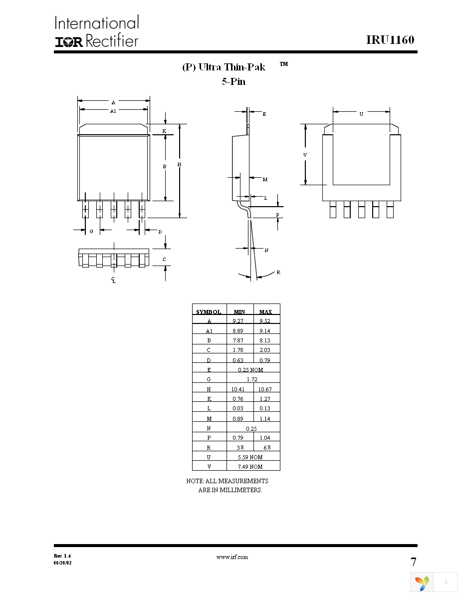 IRU1160CPTR Page 7