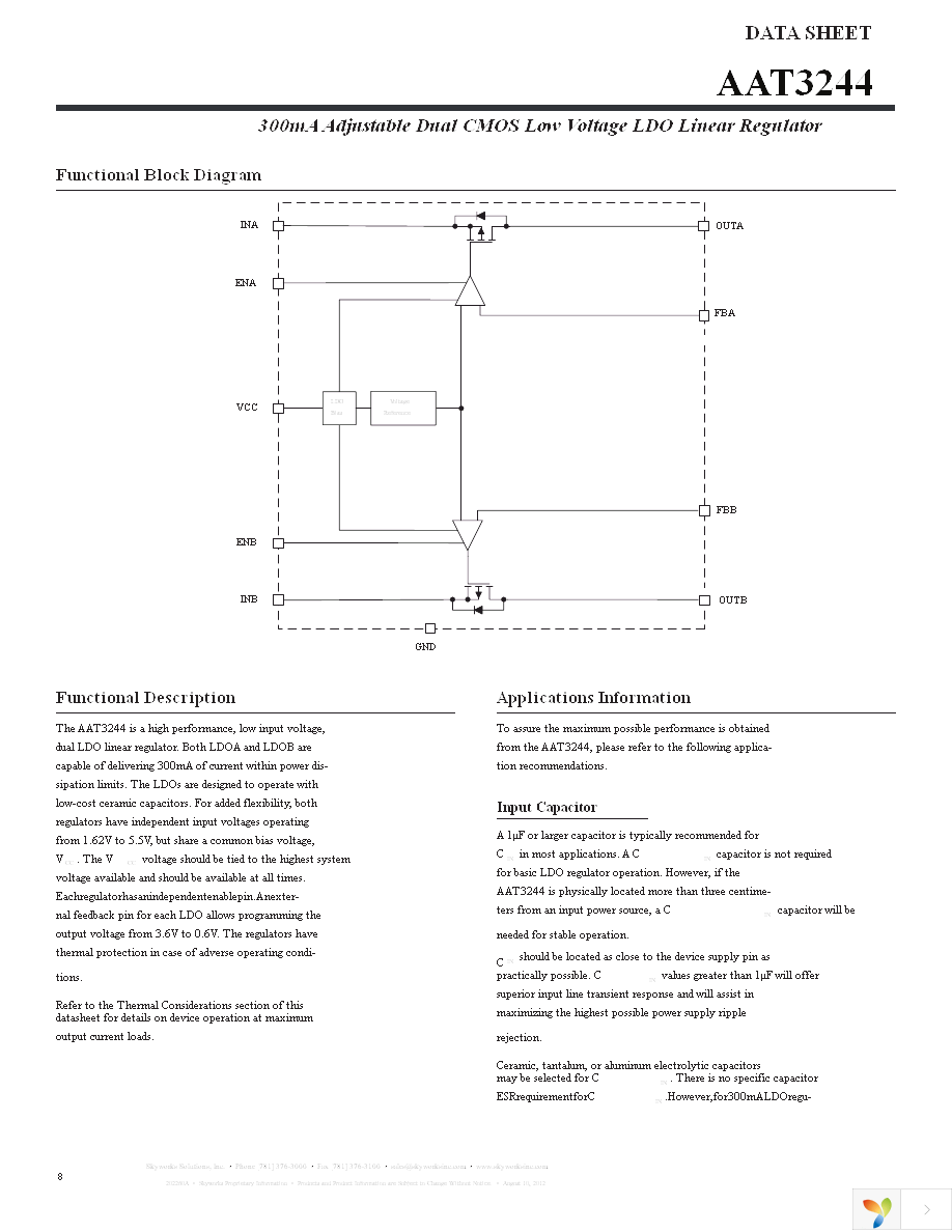 AAT3244ITP-AA-T1 Page 8