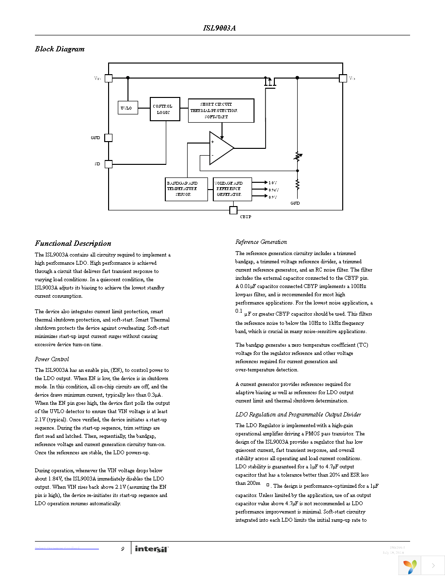 ISL9003AIEJZ-T Page 9