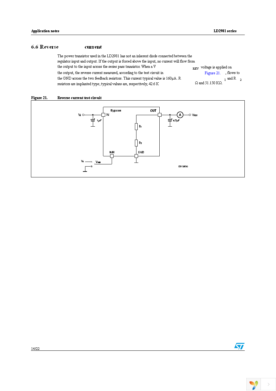 LD2981ABM25TR Page 14