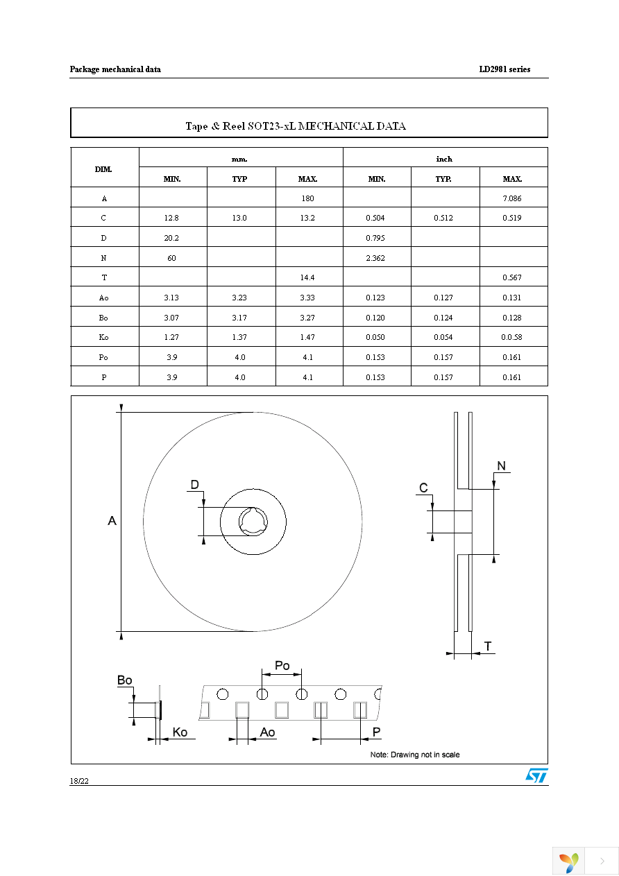 LD2981ABM25TR Page 18