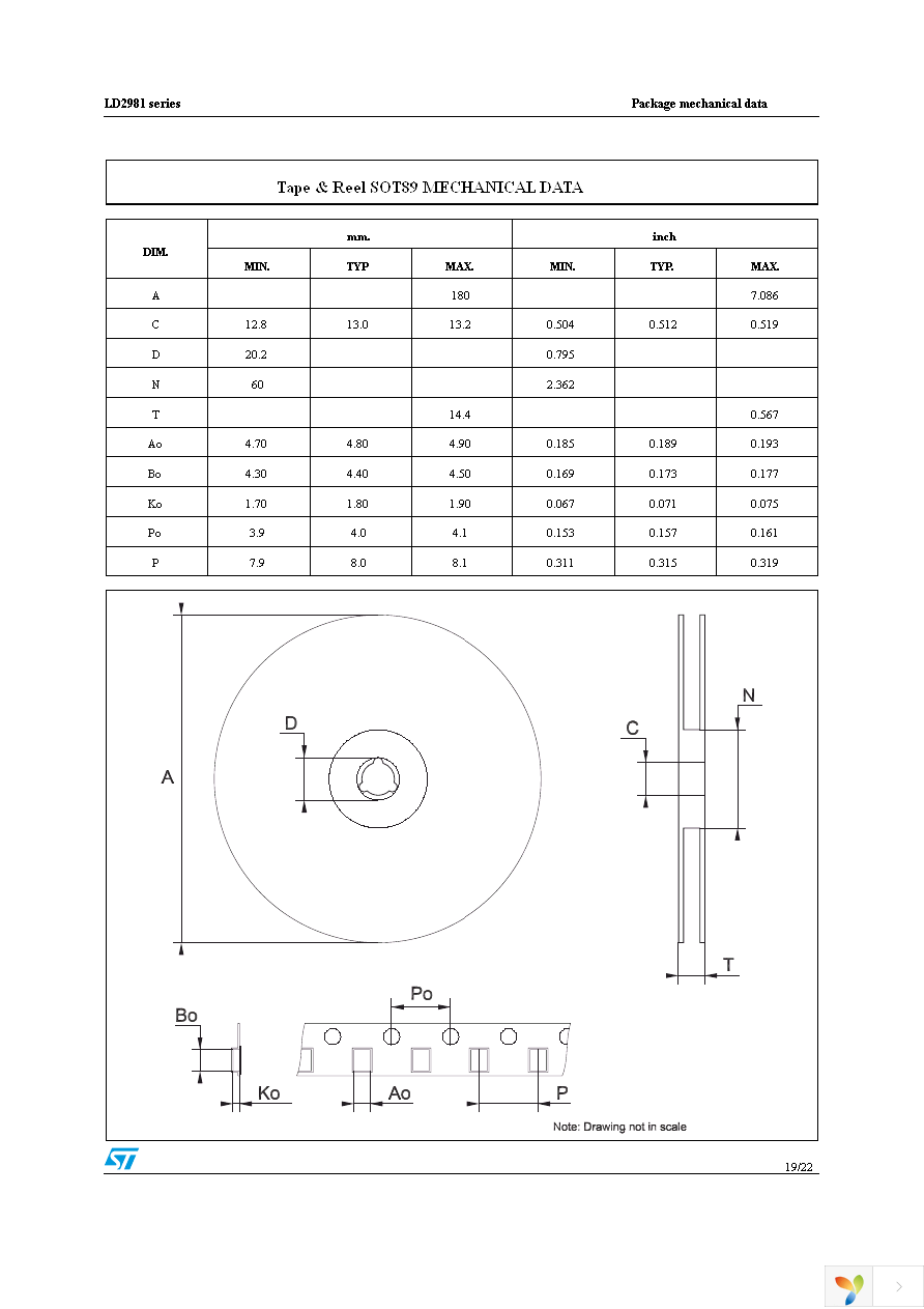 LD2981ABM25TR Page 19