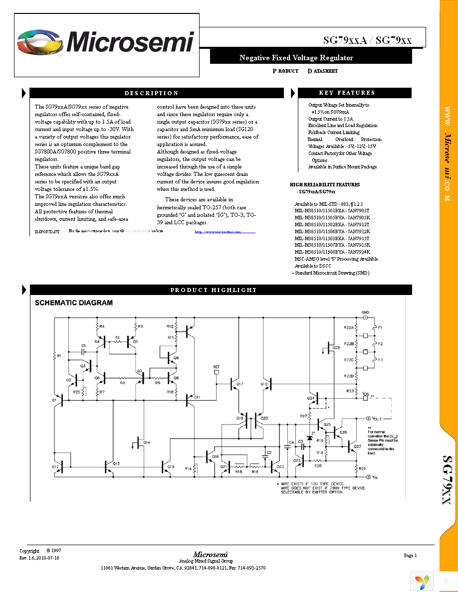 SG7905K-JAN Page 1