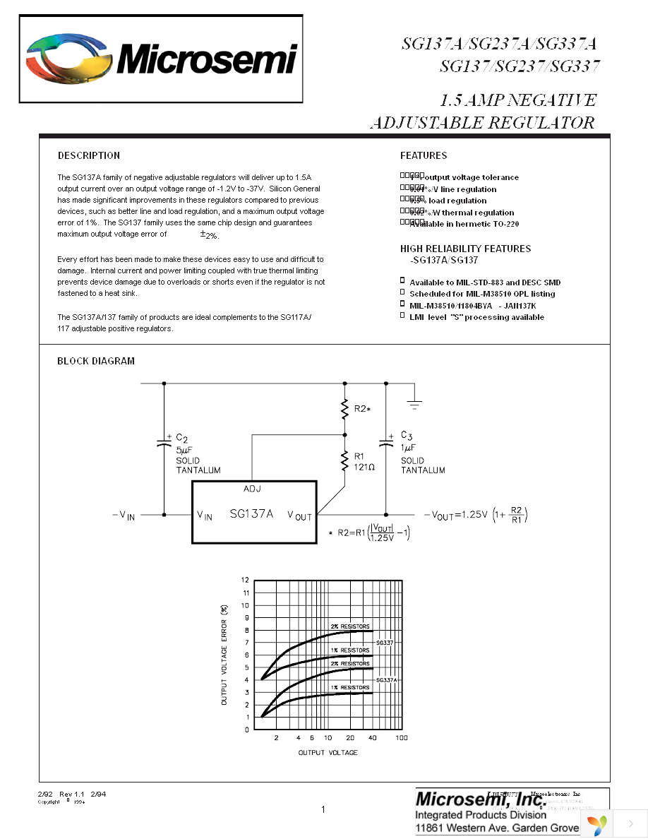 SG137L-883B Page 1