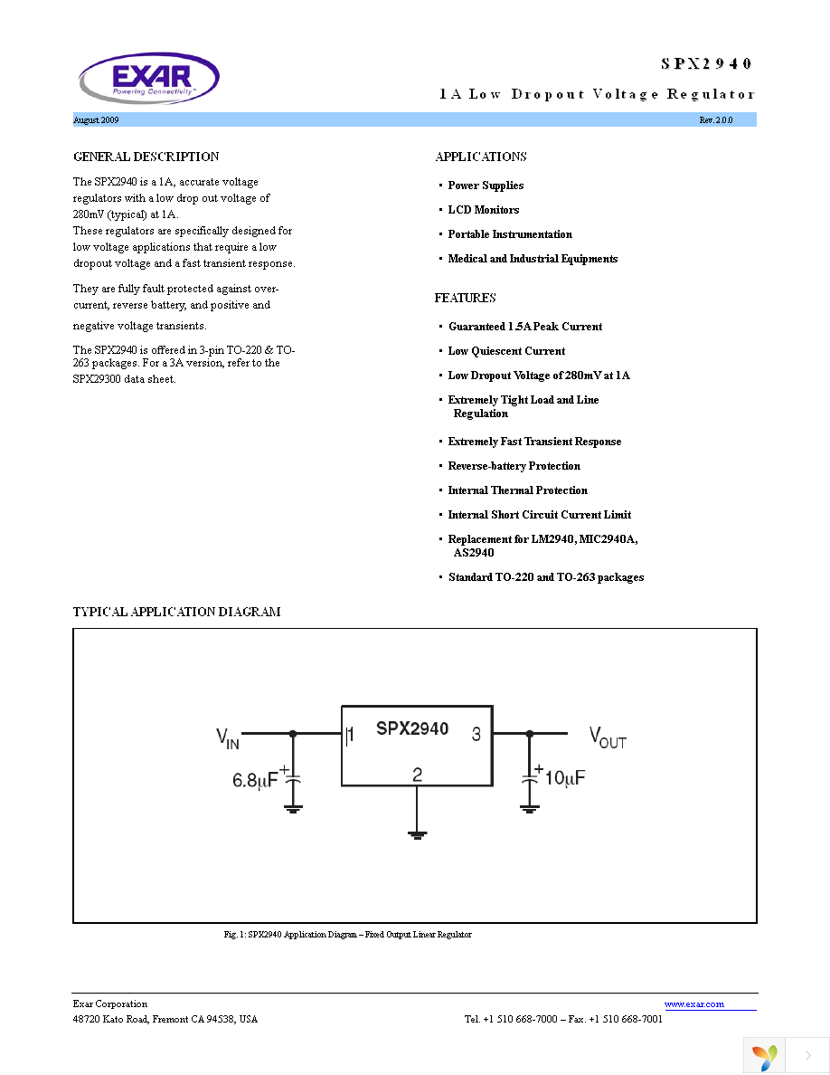 SPX2940U-L-5-0 Page 1