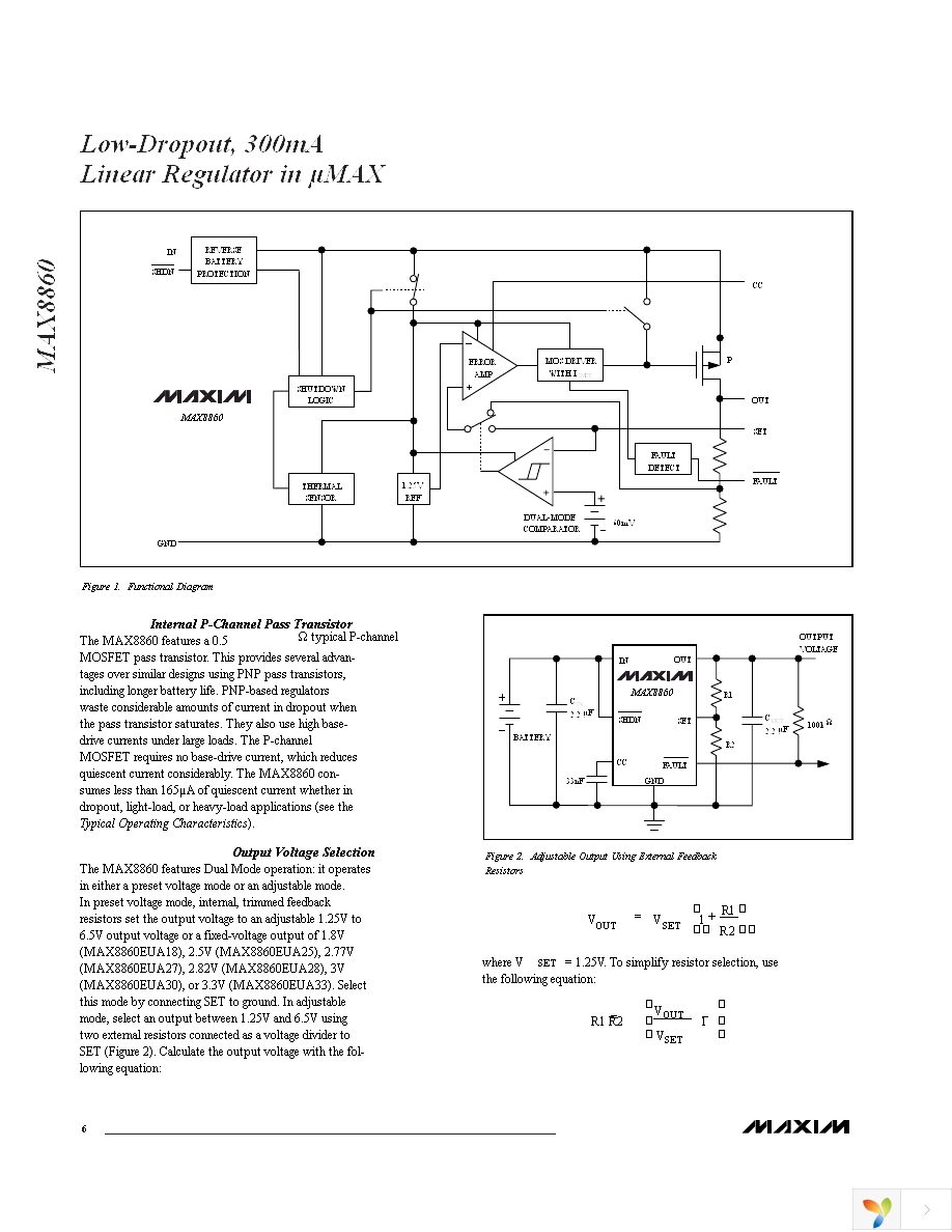 MAX8860EUA18+ Page 6