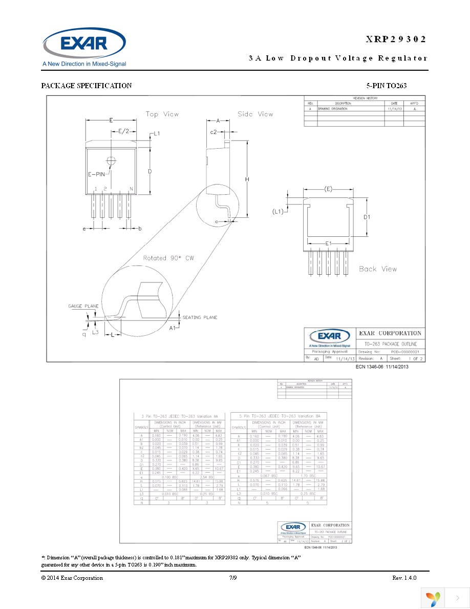 XRP29302ETB-L Page 7