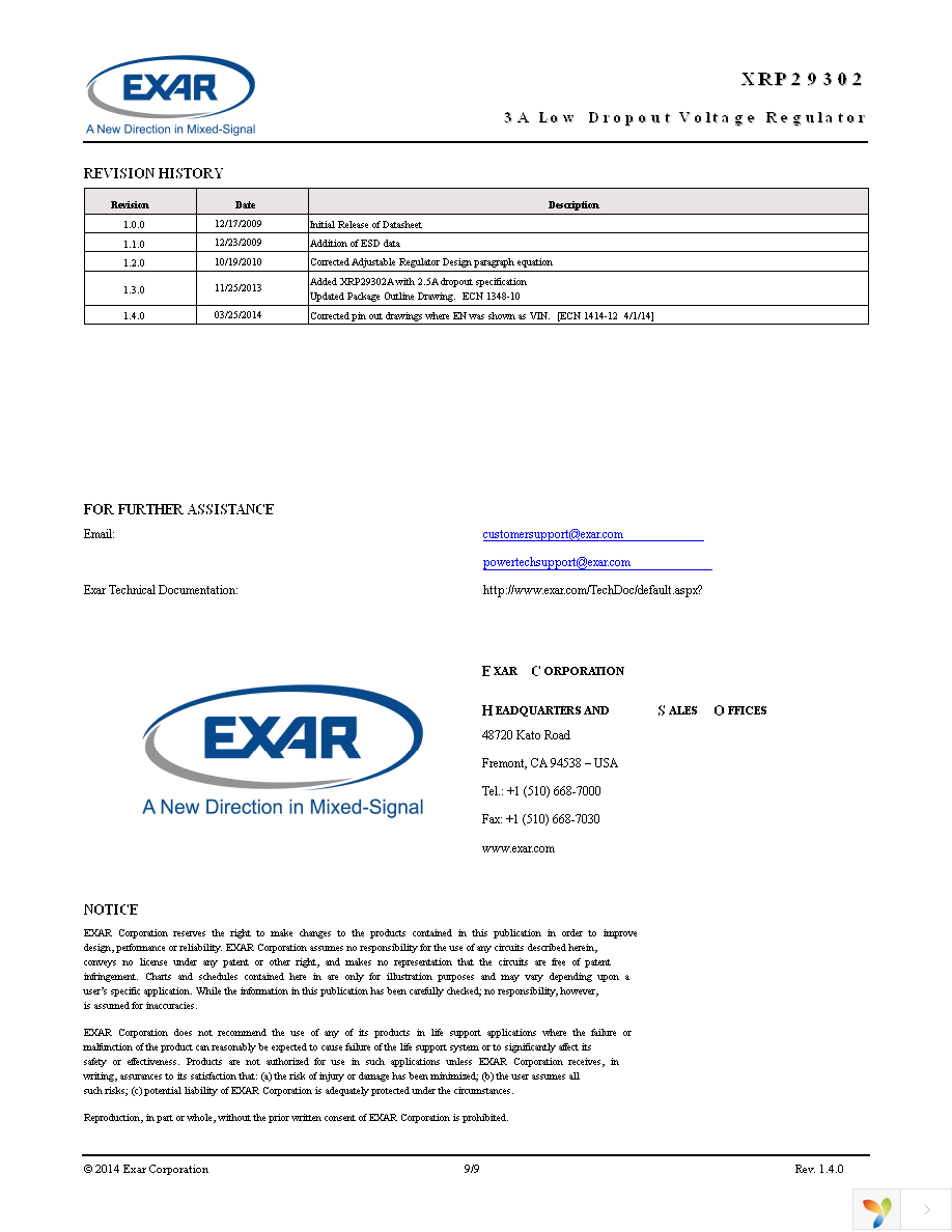 XRP29302ETB-L Page 9