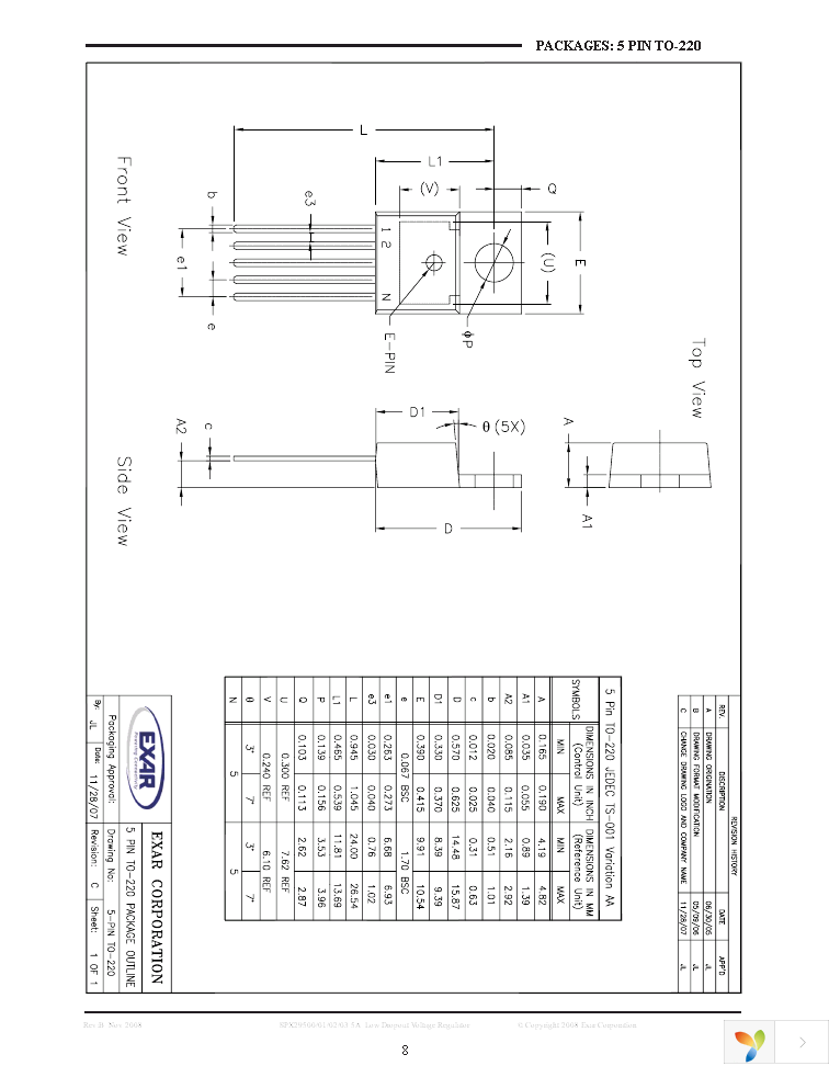 SPX29501T5-L-5-0 Page 8