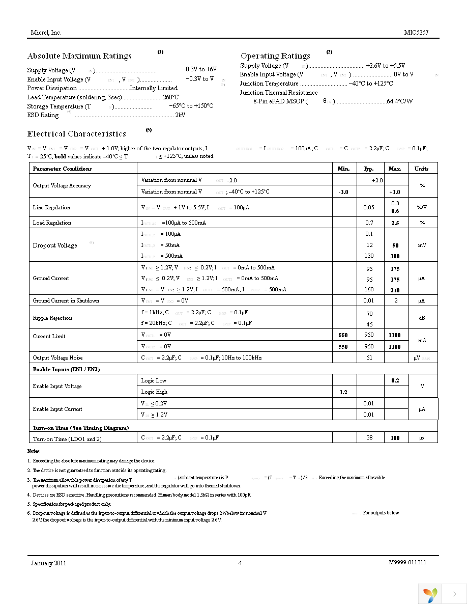 MIC5357-SGYMME Page 4