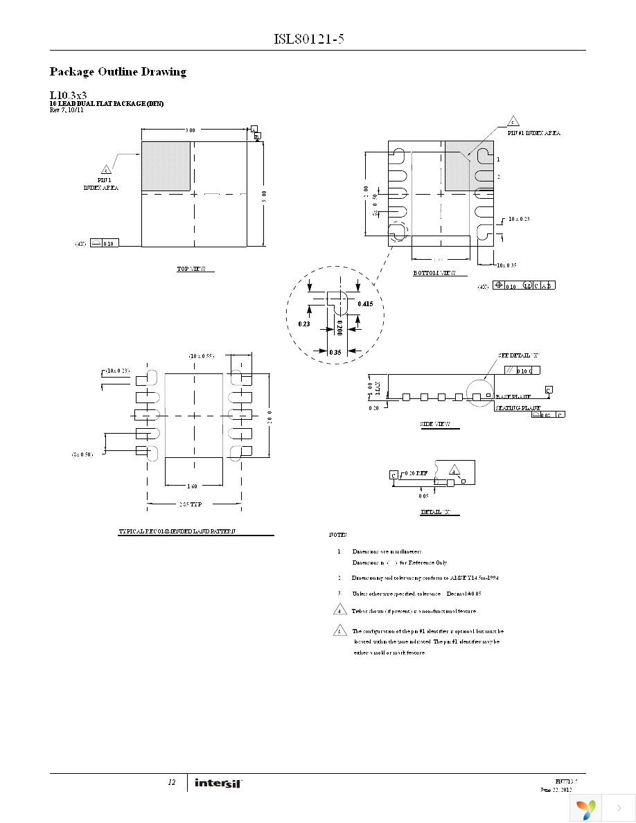 ISL80121IR50Z Page 12