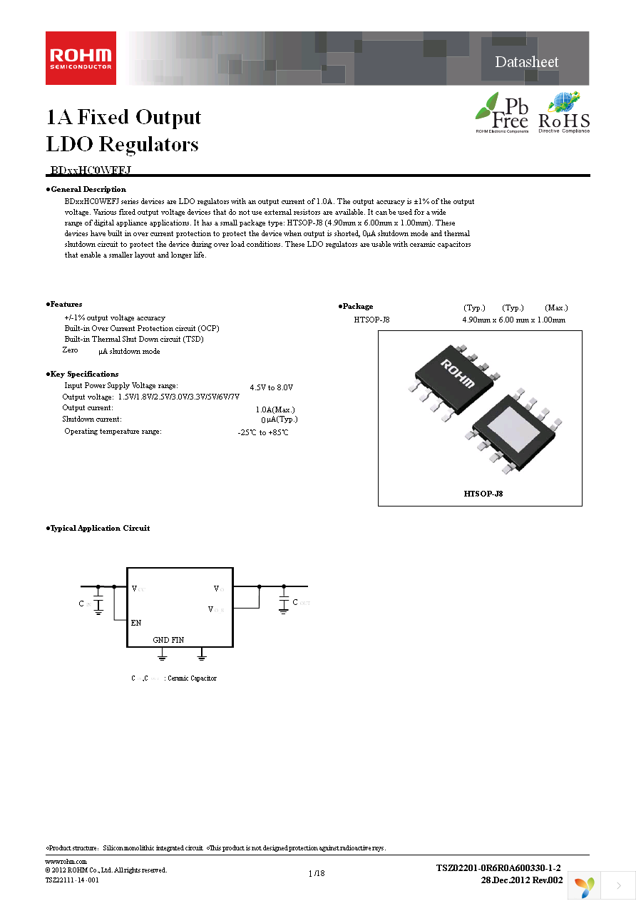 BD25HC0WEFJ-E2 Page 1