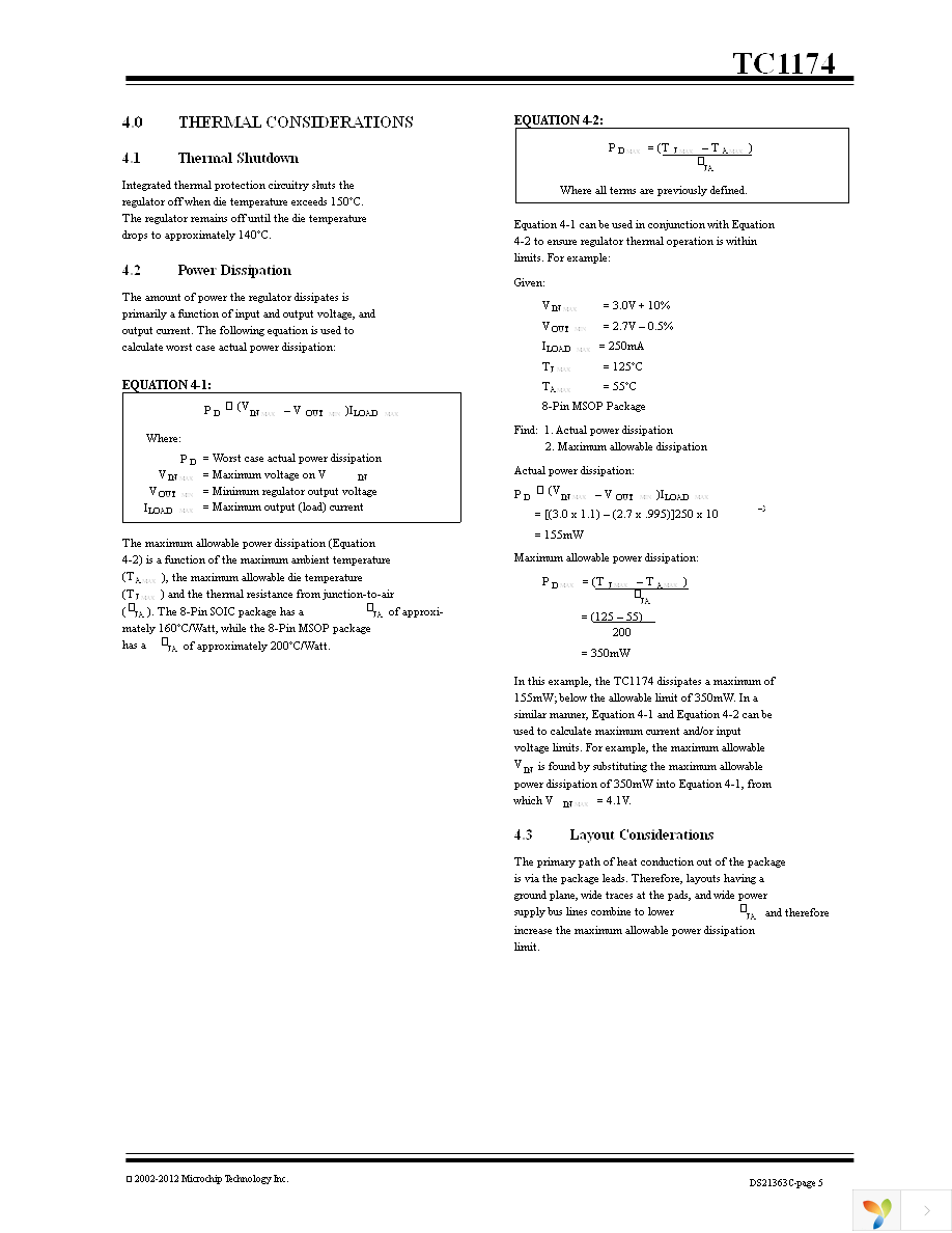 TC1174VUA Page 5