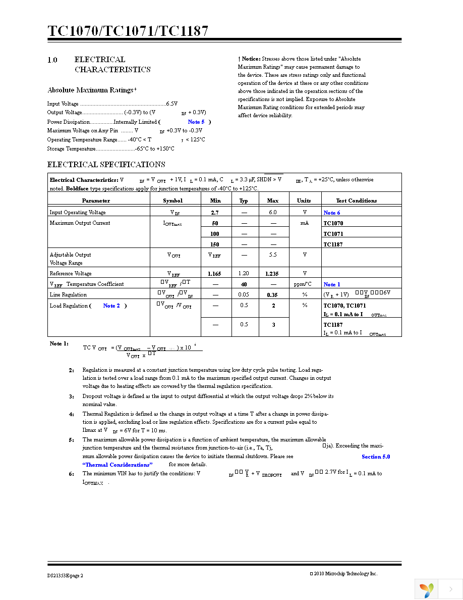 TC1187VCT713 Page 2