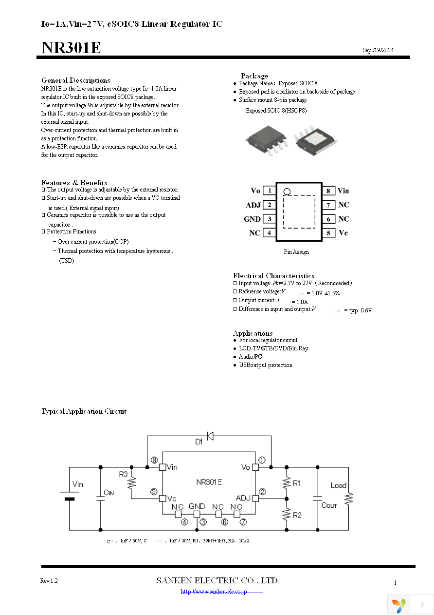 NR301E Page 1