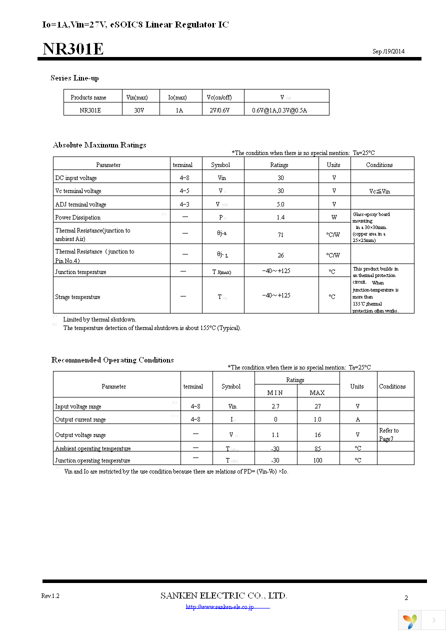 NR301E Page 2