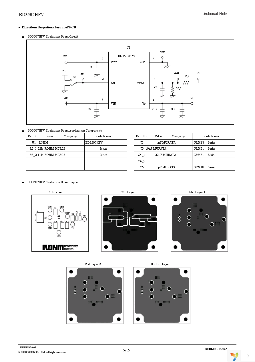 BD3507HFV-TR Page 9