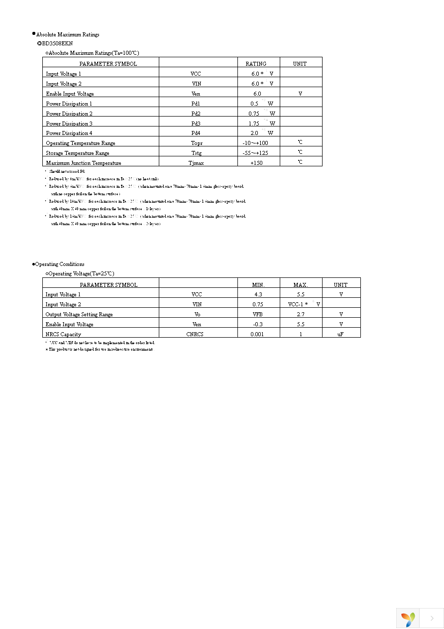 BD3508EKN-E2 Page 2