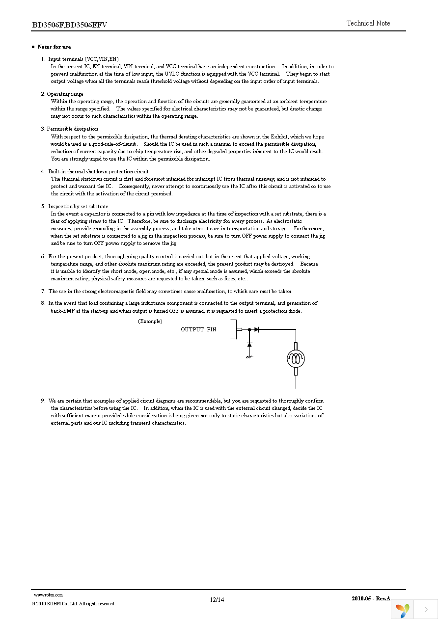 BD3506F-E2 Page 12