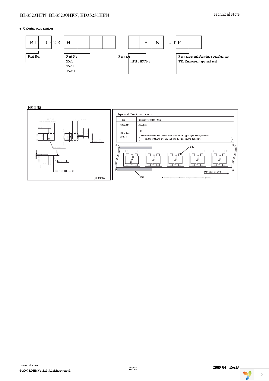 BD35230HFN-TR Page 20