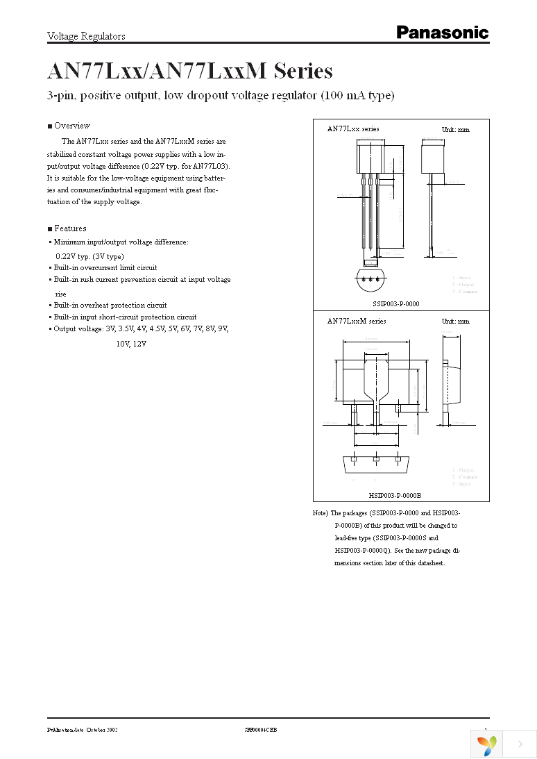 AN77L04M Page 1